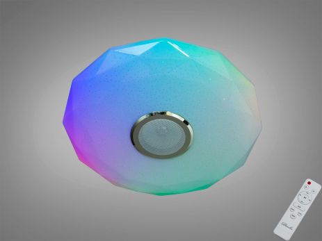 Музыкальный светильник с Bluetooth Diasha 70W до 16 м² цвет Белый DB-8303/400RGB+MP3