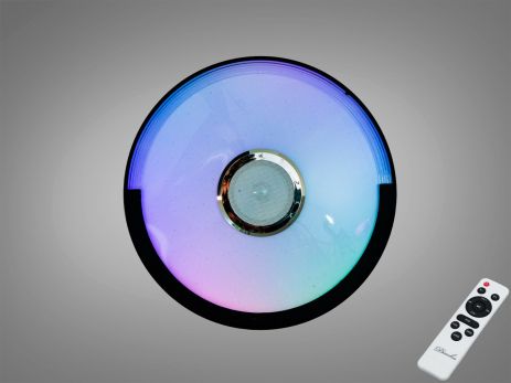 Люстра с Bluetooth колонкой и RGB Diasha 70W до 16 м² цвет Белый DB-8313/400RGB+MP3+TUYA