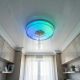 Потолочная смарт люстра с колонкой Diasha 70W до 16 м² цвет Белый DB-8305/400RGB+MP3+TUYA