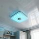 Потолочный лед светильник с колонкой Diasha 80W до 18 м² цвет Белый DB-8501C/500x500RGB+MP3