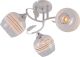 Декоративная люстра INTEREES IS XA1639B-3 WH+CR