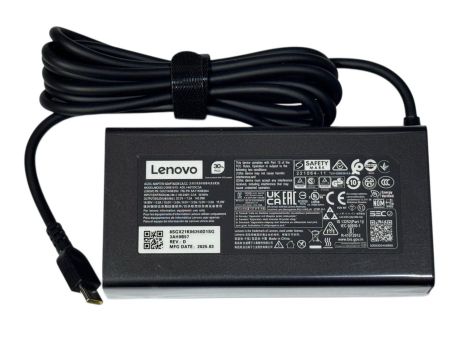Блок живлення для ноутбука Lenovo 20V 7.0A 140W USB Type-C прямокутний без кабеля 220V