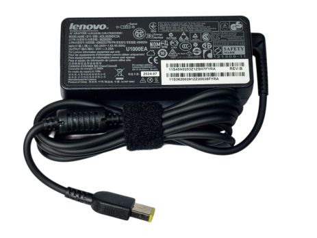 Блок живлення для ноутбука Lenovo 20V 3.25A 65W square USB без кабеля 220V