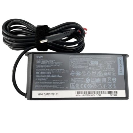 Блок живлення для ноутбука Lenovo 20V 4.75A 95W USB Type-C Ovale без кабеля 220V