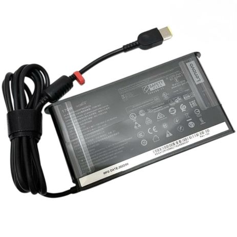 Оригінальний мережевий блок живлення для ноутбука Lenovo 20V 8.5A 170W square USB Ovale без кабеля 220V