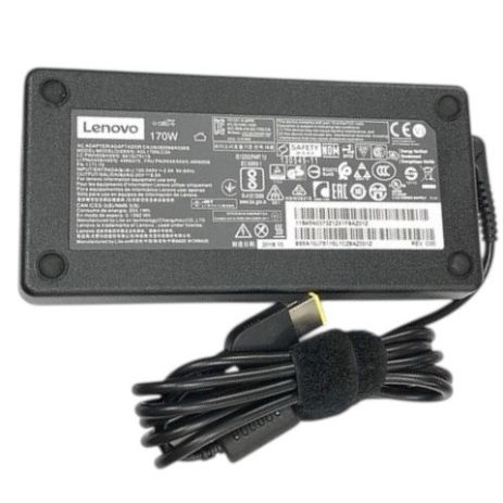 Оригінальний мережевий блок живлення для ноутбука Lenovo 20V 8.5A 170W square USB прямокутний без кабеля 220V