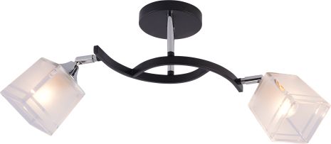 Люстра декоративна INTEREES IS XA1714B-2 BK+CR Люстра декоративна INTEREES IS XA1714B-2 BK+CR