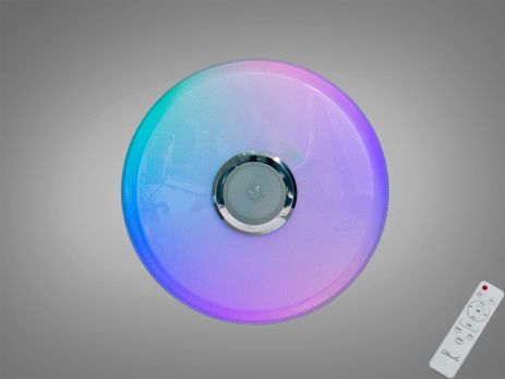 Музыкальный смарт светильник RGB Diasha 70W до 16 м² цвет Белый DB-8306/400RGB+MP3