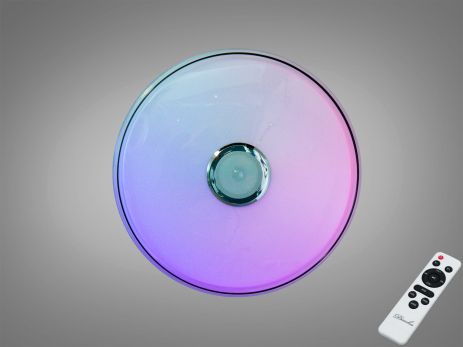 Лед светильник смарт с музыкой Diasha 80W до 18 м² цвет Белый DB-8305/500RGB+MP3+TUYA