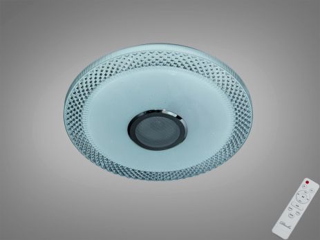 Люстра с Bluetooth колонкой и пультом Diasha 70W до 16 м² цвет Белый DB-8307/400RGB+MP3