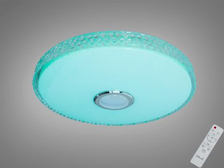 Потолочный лед светильник музыкальный Diasha 80W до 18 м² цвет Белый DB-8304/500RGB+MP3