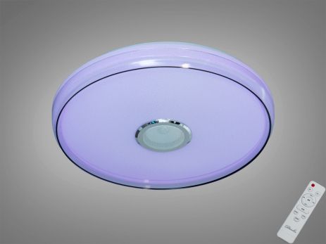Светильник светодиодный с Bluetooth Diasha 80W до 18 м² цвет Белый DB-8305/500RGB+MP3