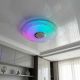 Лед светильник RGB с колонкой Diasha 70W до 16 м² цвет Белый DB-8307/400RGB+MP3+TUYA