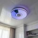 Смарт светильник потолочный с Bluetooth Diasha 80W до 18 м² цвет Белый DB-8309/500RGB+MP3