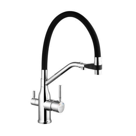 Смеситель для кухни Kroner KRP Kuche - C03816BLK