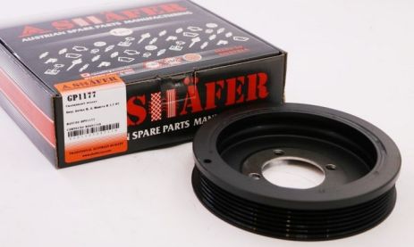 Шкив коленвала Opel Astra H, J, Corsa, Meriva B 1.7 07-, SHAFER (GP1177) Шкив коленвала Opel Astra H, J, Corsa, Meriva B 1.7 07-, SHAFER (GP1177)