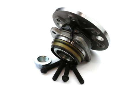 Ступица задняя MB Sprinter, VW Crafter 06-, ABS+, (с заглушкой внутри), монт. ккт.+, SHAFER (SH14154K)