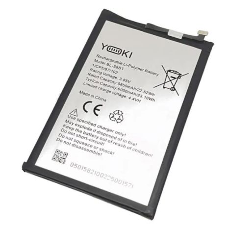 Батарея для Tecno Pova 4, Pova 5 / BL-58BT Yoki Батарея для Tecno Pova 4, Pova 5 / BL-58BT Yoki