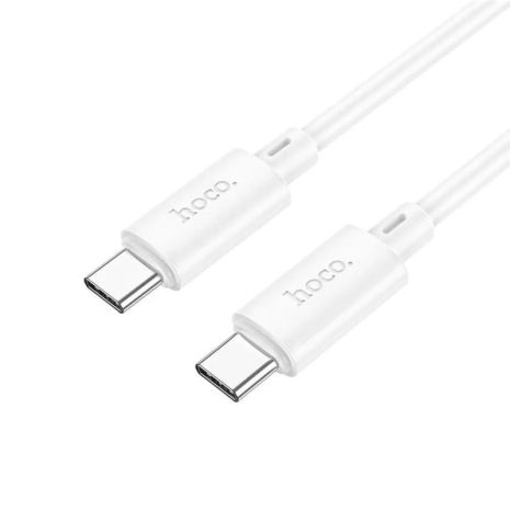 Белый USB Hoco X88 Gratified 60W Type-C to Type-C
