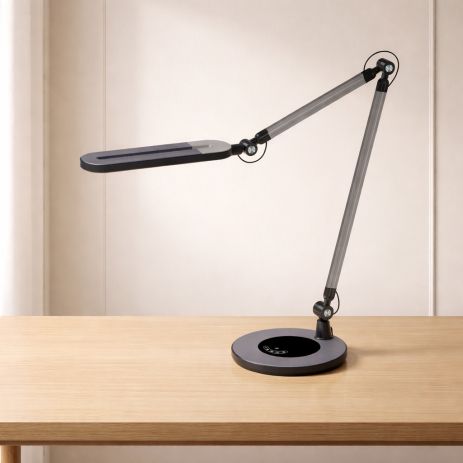 Гибкая светодиодная настольная лампа Sirius BL-1221, черная