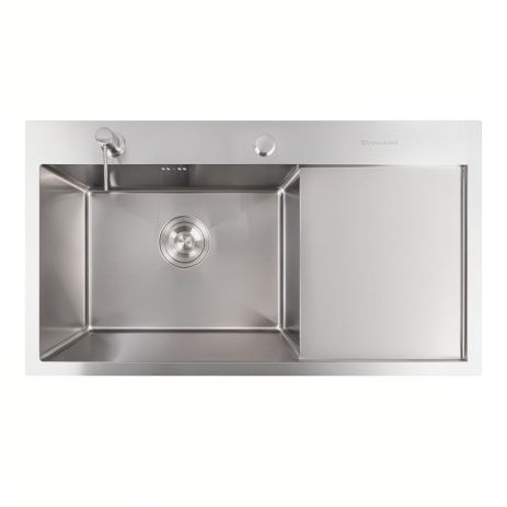 Кухонная мойка нержавейка VALESO CM 78*43 L Handmade (3.0/0.8) Кухонная мойка нержавейка VALESO CM 78*43 L Handmade (3.0/0.8)