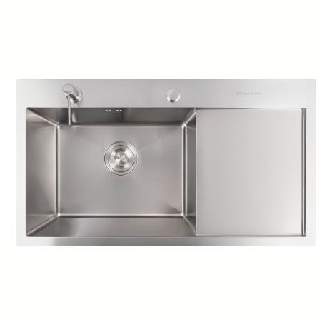Кухонная мойка нержавейка VALESO CM 78*43 L Handmade (3.0/0.8) Кухонная мойка нержавейка VALESO CM 78*43 L Handmade (3.0/0.8)