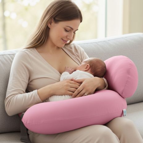 Подушка для кормления младенцев "Диванчик" 60×70×16 см антиаллергенная трикотаж пудра (8-36177*002) Подушка для кормления младенцев "Диванчик" 60×70×16 см антиаллергенная трикотаж пудра (8-36177*002)