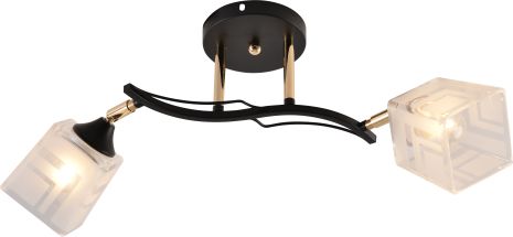 Люстра декоративна INTEREES IS XA1594B-2 BK+GOLD CHROME Люстра декоративна INTEREES IS XA1594B-2 BK+GOLD CHROME