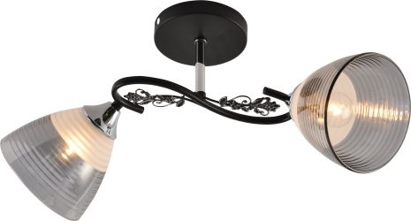 Люстра декоративна INTEREES IS XA1601B-2 BK+CR Люстра декоративна INTEREES IS XA1601B-2 BK+CR