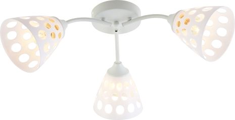 Декоративная люстра INTEREES IS XA1348B-3 WH+CR Декоративная люстра INTEREES IS XA1348B-3 WH+CR