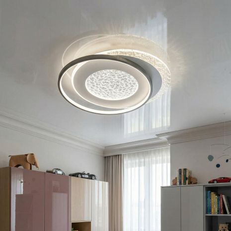 Люстра месяц светодиодная Diasha 90W до 20 м² цвет Белый 2570-B