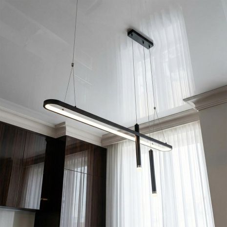 Светодиодная люстра Diasha 57W до 12 м² цвет Черный 5221B/1200BK Светодиодная люстра Diasha 57W до 12 м² цвет Черный 5221B/1200BK