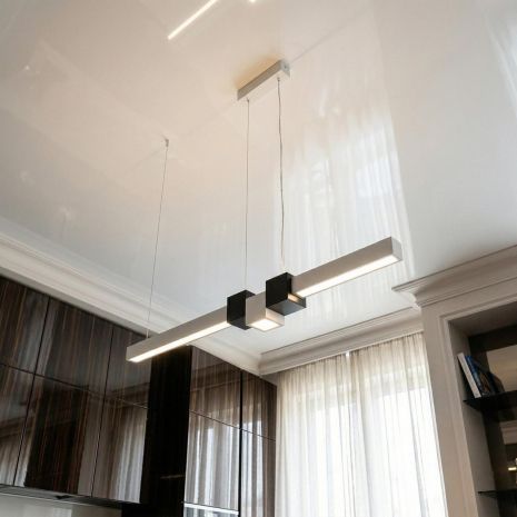 Подвесной светильник диодный Diasha 28W до 8 м² цвет Белый 7528/1000WH