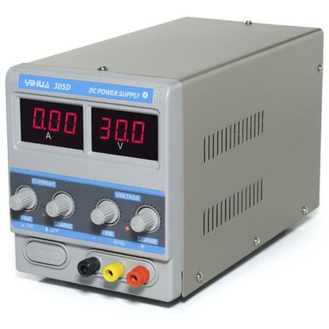 Блок питания YIHUA 305D-I / трансформаторный / 30V 5A / цифровая индикация