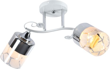 Люстра декоративна INTEREES IS XA1290-2 WH+CR