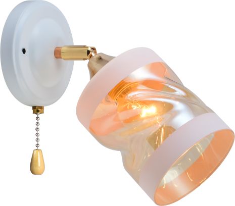 Бра настенная INTEREES IS XA1236-1 WH+GOLD CHROME Бра настенная INTEREES IS XA1236-1 WH+GOLD CHROME