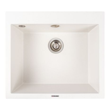Кухонная мойка гранитная 5750 DAVINA VALESO белоснежная