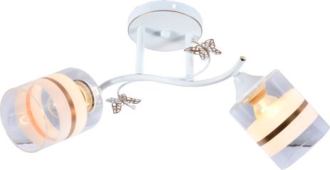 Люстра декоративна INTEREES IS DA5110-2 WH+GD