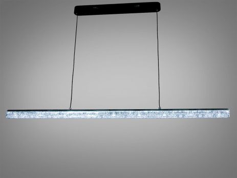 Люстра на кухню над столом Diasha 27W до 8 м² колір Чорний 1105/1200BK