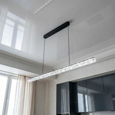 Люстра в кухню над столом Diasha 27W до 8 м² цвет Черный 1105/1200BK Люстра в кухню над столом Diasha 27W до 8 м² цвет Черный 1105/1200BK