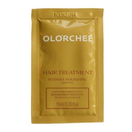 Незмивна маска Olorchee Intensive Nourishing Leave-In Hair Treatment для живлення і зволоження волосся, саше 10 мл