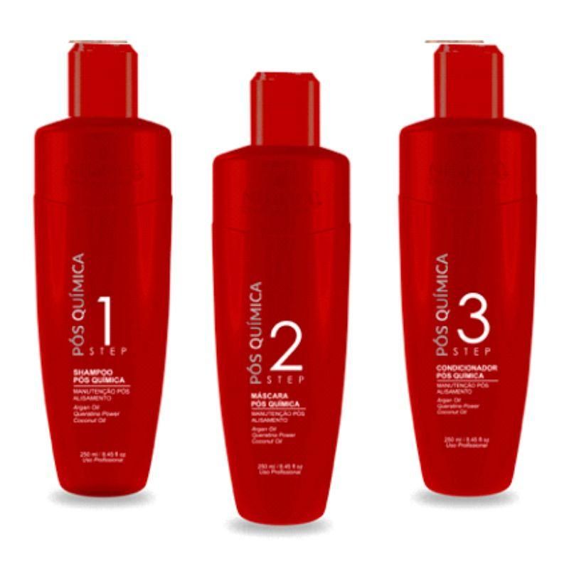 Набір Nuance Pos Quimica Mascara для інтенсивного відновлення волосся після хімічних процедур 3х250 мл Набір Nuance Pos Quimica Mascara для інтенсивного відновлення волосся після хімічних процедур 3х250 мл