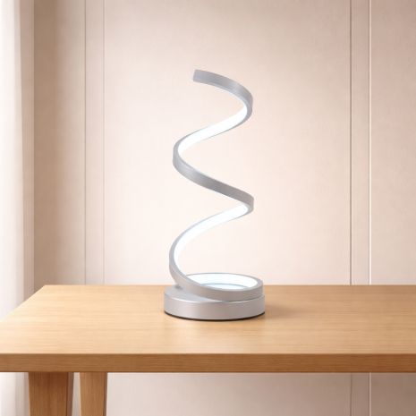 Білий настільний світильник TD2026