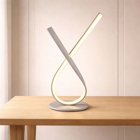 Белый настольный светильник TD2030