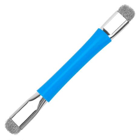 Щетка двухсторонняя TELIJIA BS-01-B / металлическая / для ремонта плат Щетка двухсторонняя TELIJIA BS-01-B / металлическая / для ремонта плат