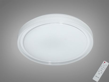 Светодиодная люстра в спальню смарт Diasha 80W до 18 м² цвет Белый DB-8311/500RGB