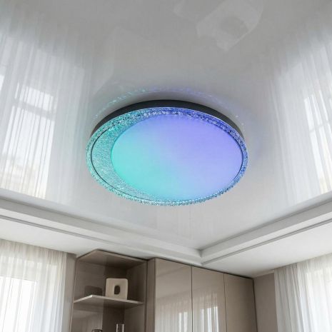 Потолочный лед светильник с RGB Diasha 80W до 18 м² цвет Белый DB-8308/500RGB