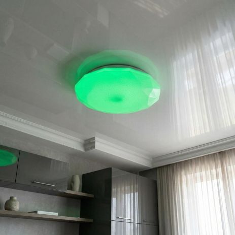 Смарт люстра светодиодная Diasha 70W до 16 м² цвет Белый DB-8303/400RGB