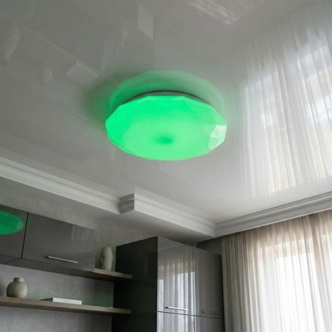 Смарт люстра светодиодная Diasha 70W до 16 м² цвет Белый DB-8303/400RGB Смарт люстра светодиодная Diasha 70W до 16 м² цвет Белый DB-8303/400RGB