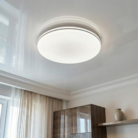 Лед люстра в детскую смарт Diasha 80W до 18 м² цвет Белый DB-8310/500RGB